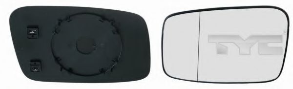 Стекло наружного зеркала TYC 338-0008-1