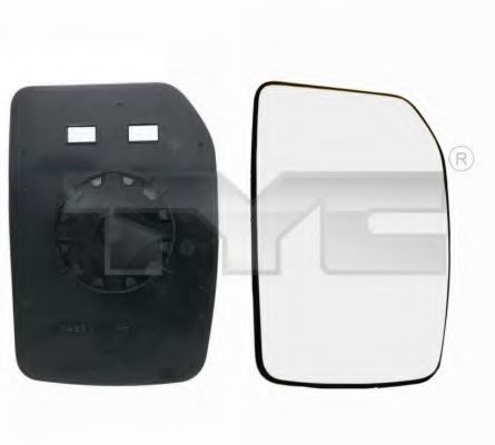 Стекло наружного зеркала TYC 310-0085-1
