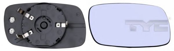 Стекло наружного зеркала TYC 325-0007-1