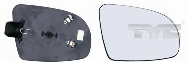 Стекло наружного зеркала TYC 325-0021-1