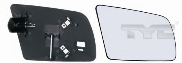 Стекло наружного зеркала TYC 325-0035-1