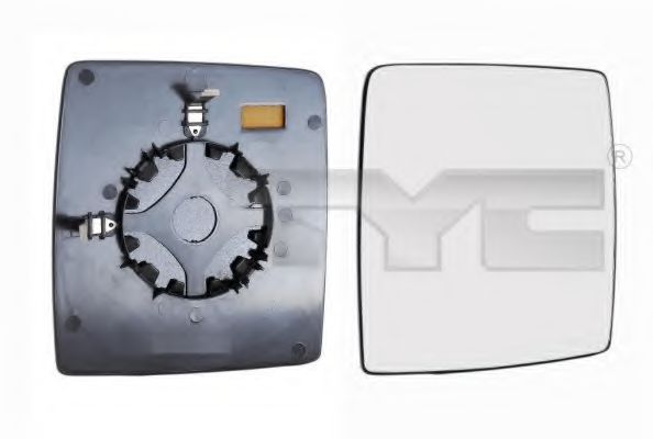 Стекло наружного зеркала TYC 325-0058-1