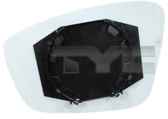 Стекло наружного зеркала TYC 337-0221-1