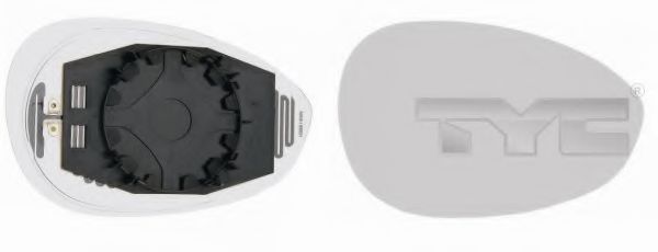Стекло наружного зеркала TYC 309-0067-1