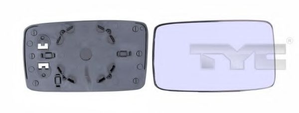 Стекло наружного зеркала TYC 337-0003-1