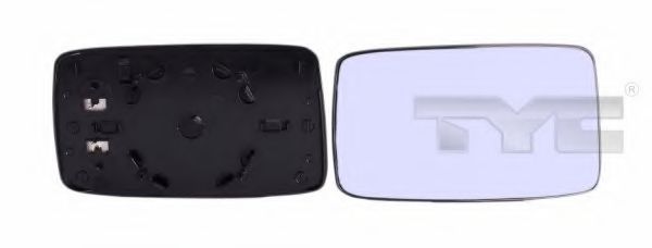 Стекло наружного зеркала TYC 337-0006-1
