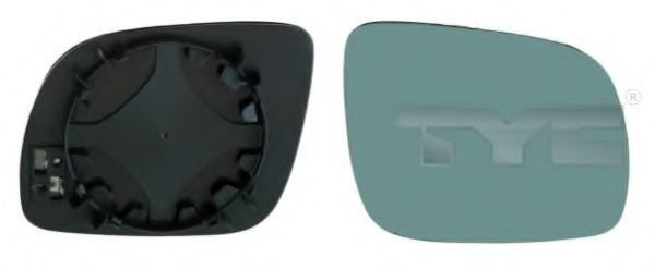 Стекло наружного зеркала TYC 337-0015-1