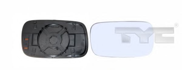 Стекло наружного зеркала TYC 337-0032-1