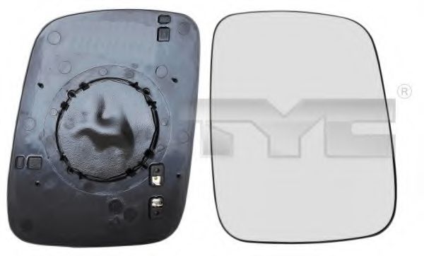 Стекло наружного зеркала TYC 337-0087-1