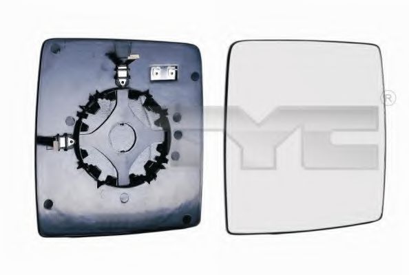 Стекло наружного зеркала TYC 325-0082-1