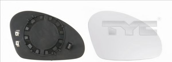 Стекло наружного зеркала TYC 331-0048-1