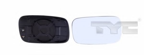 Стекло наружного зеркала TYC 337-0110-1