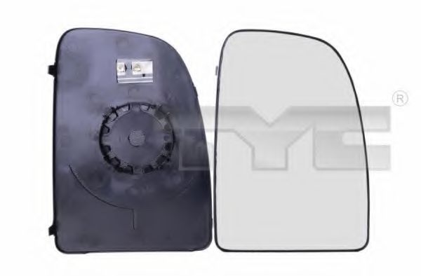 Стекло наружного зеркала TYC 309-0073-1