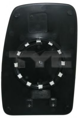 Стекло наружного зеркала TYC 325-0073-1