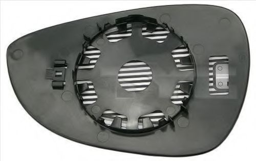 Стекло наружного зеркала TYC 310-0129-1