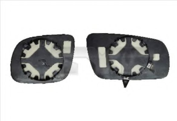 Стекло наружного зеркала TYC 332-0026-1