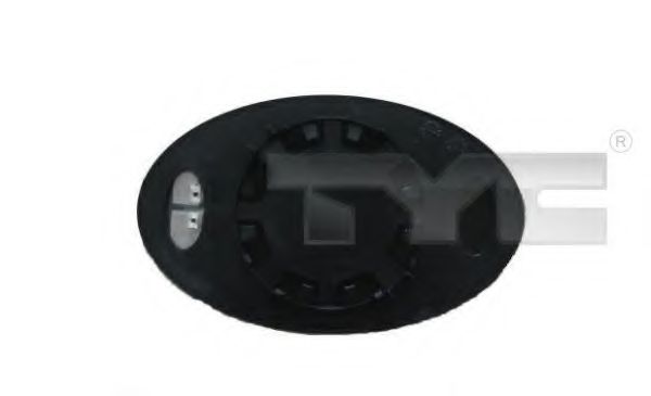Стекло наружного зеркала TYC 322-0001-1