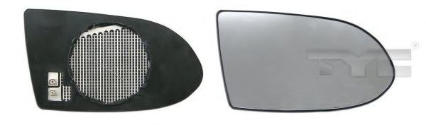 Стекло наружного зеркала TYC 325-0045-1