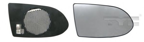 Стекло наружного зеркала TYC 325-0046-1