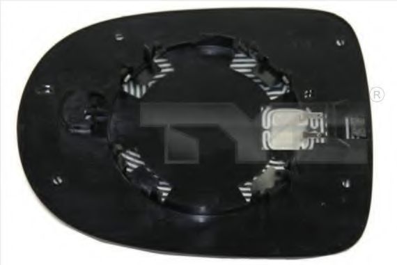 Стекло наружного зеркала TYC 328-0138-1