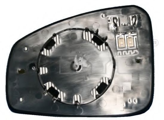 Стекло наружного зеркала TYC 328-0144-1
