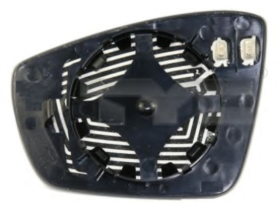 Стекло наружного зеркала TYC 337-0183-1