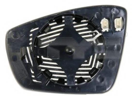 Стекло наружного зеркала TYC 337-0184-1