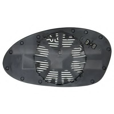Стекло наружного зеркала TYC 303-0098-1