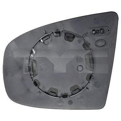 Стекло наружного зеркала TYC 303-0101-1