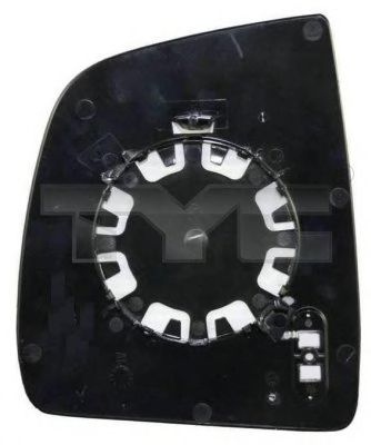 Стекло наружного зеркала TYC 309-0124-1