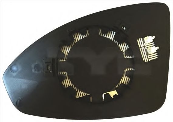 Стекло наружного зеркала TYC 306-0015-1