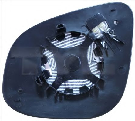 Стекло наружного зеркала TYC 328-0203-1