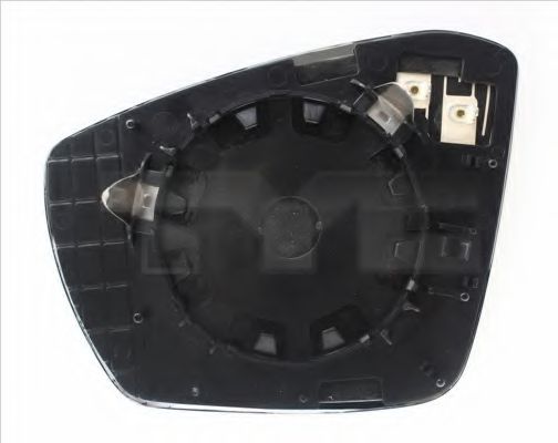 Стекло наружного зеркала TYC 332-0062-1