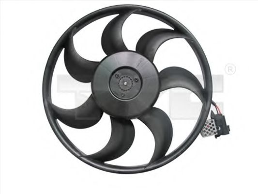 Вентилятор охлаждения двигателя TYC 825-0021