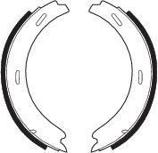 Тормозные колодки барабанные FERODO FSB196