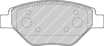 Тормозные колодки FERODO FDB1409
