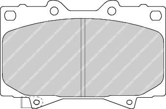Тормозные колодки FERODO FDB1456