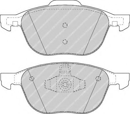 Тормозные колодки FERODO FDB1594