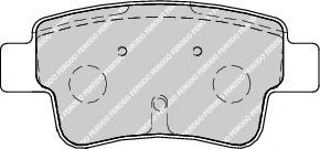 Тормозные колодки FERODO FDB1922