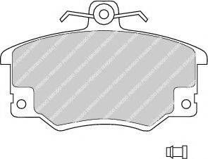 Тормозные колодки FERODO FDB370
