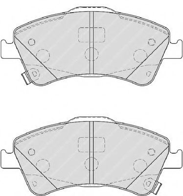 Тормозные колодки FERODO FDB4047
