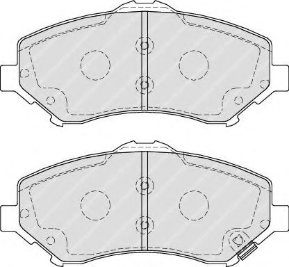 Тормозные колодки FERODO FDB4074