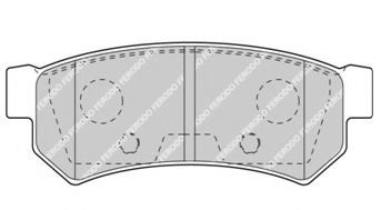 Тормозные колодки FERODO FDB4295