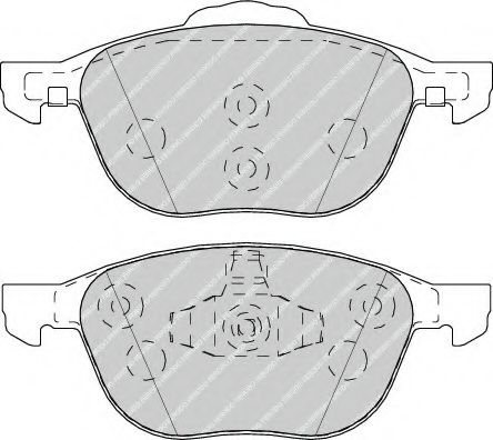 Тормозные колодки FERODO FDB4319