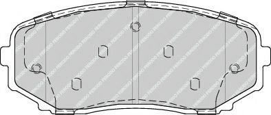 Тормозные колодки FERODO FDB4365