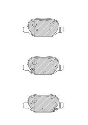 Тормозные колодки FERODO FDB4464