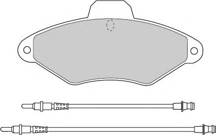 Тормозные колодки FERODO FDB874