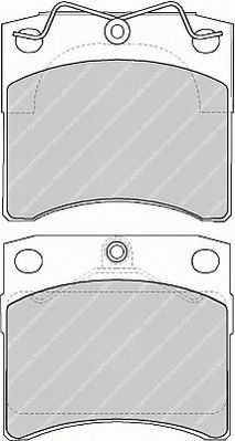 Тормозные колодки FERODO FVR1131