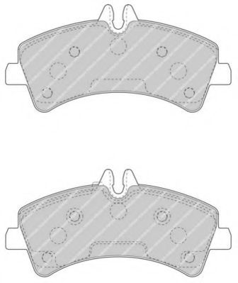 Тормозные колодки FERODO FVR4429