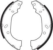Тормозные колодки барабанные FERODO FSB535